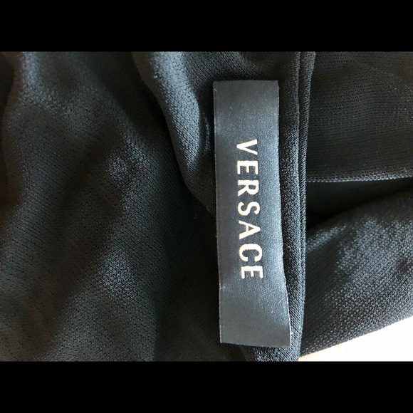 Versace Dresses Versace For Saks Fifth Avenue Black Dress Poshmark
